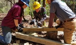 Crew 947 Working On A Bridge